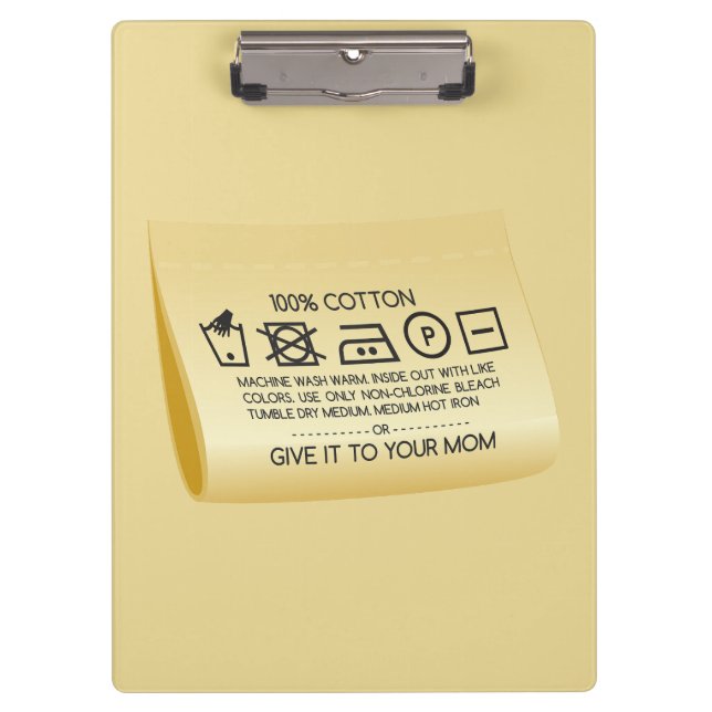 Give it to your mom 1 clipboard (Front)