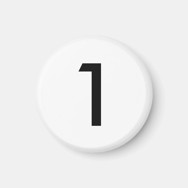 Give me a 1 (white) magnet (Front)