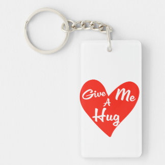 Give me a Hug Keychain