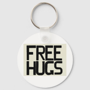 GIVE ME FREE HUGS KEYCHAIN
