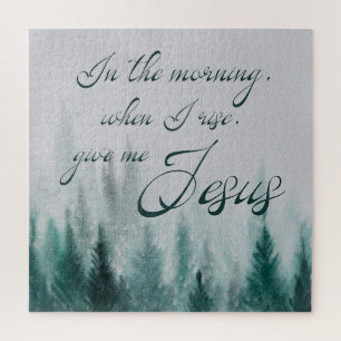 Give Me Jesus Pine Tree    Jigsaw Puzzle