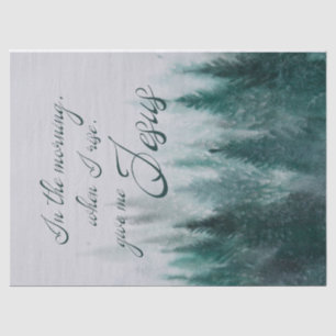 Give Me Jesus Pine Tree            Tissue Paper