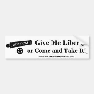 Give Me Liberty 1.1 Bumper Sticker
