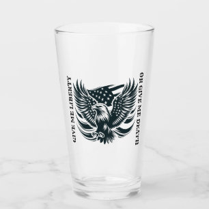 Give me liberty or give me death Glass Cup