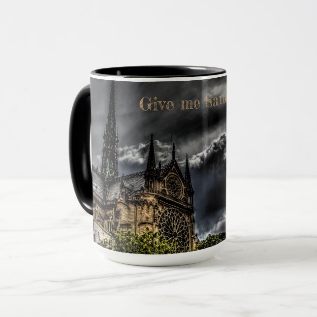 Give me Sanctuary Mug (Front Left)