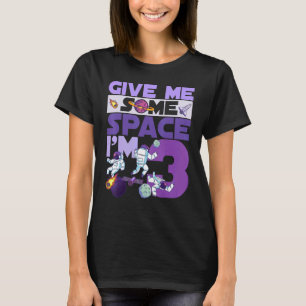Give Me Some Space I'm 3 Birthday Astronaut 3rd Pa T-Shirt