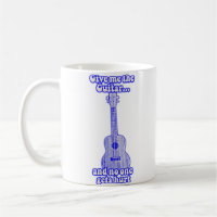 Give me the guitar and no one gets hurt.retro blue