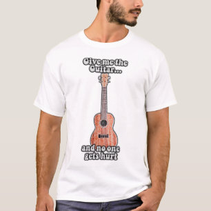 Give me the guitar and no one gets hurt. vintage T-Shirt