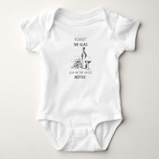Give me the whole bottle | wine baby bodysuit