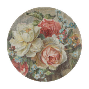 Give me thine heart Antique Cottagecore Valentine Cutting Board