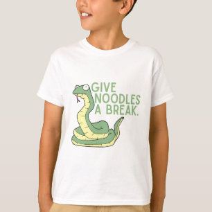 Give noodles a break cute snake T-Shirt
