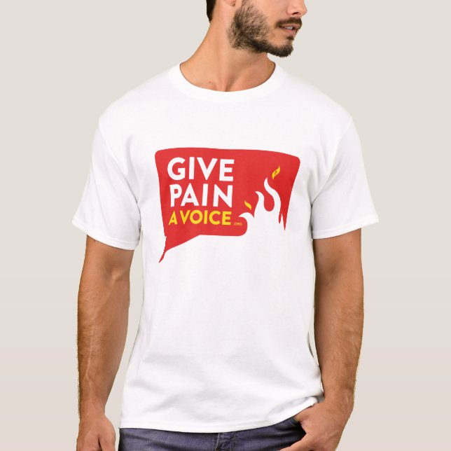 Give Pain A Voice T-Shirt (Front)