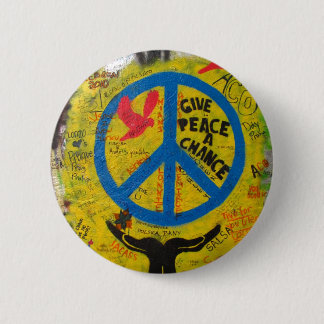 Give Peace a Chance 2 Inch Round Button
