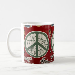 Give Peace a Chance Hippie Coffee Mug