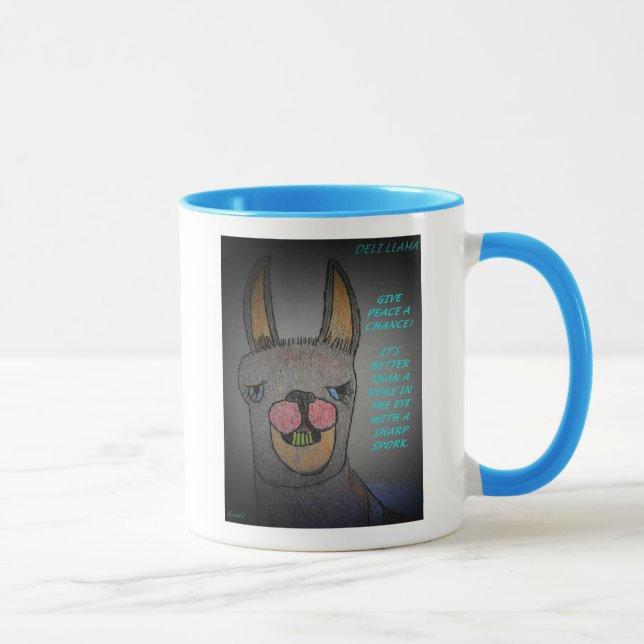 GIVE PEACE A CHANCE MUG (Right)