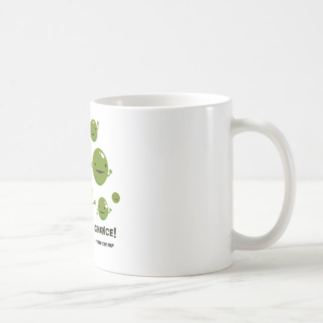 Give Peas a Chance Coffee Mug (Right)