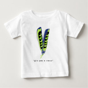 give peas a chance-light baby T-Shirt
