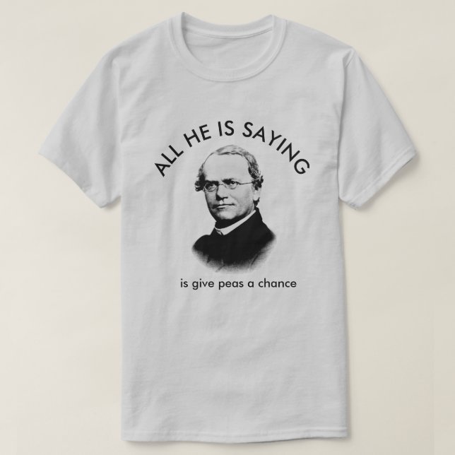 Give Peas a Chance T-Shirt (Design Front)