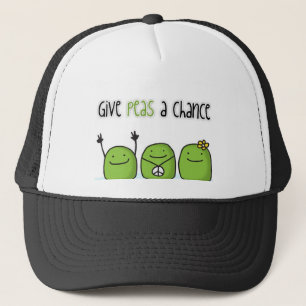 Give Peas a Chance Trucker Hat