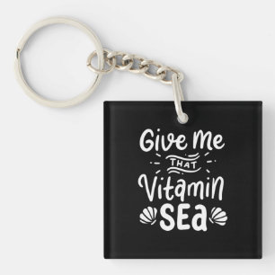 Give Swimmer That Vitamin Sea Keychain