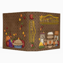 Give Thanks 2" (Recipe Binder)~