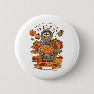 Give Thanks and Share Love 2 Inch Round Button