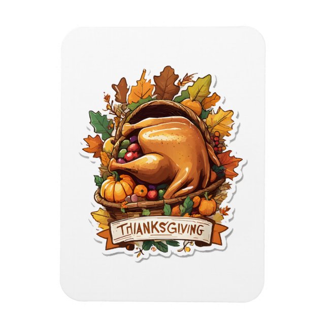 Give Thanks and Share Love Magnet (Vertical)