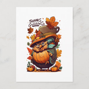 Give Thanks and Share Love Postcard