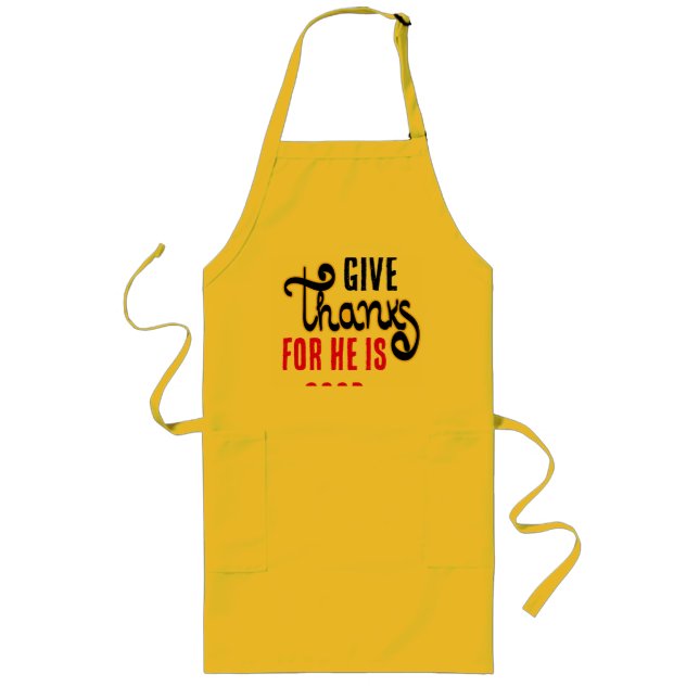 Give Thanks Apron (Front)