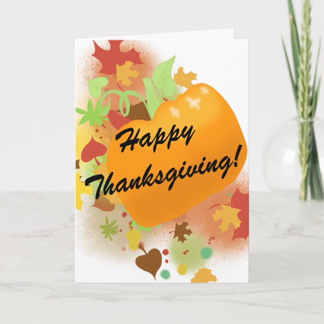 Give Thanks! Card (Front)