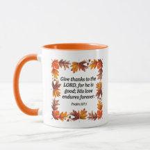 Give Thanks Ceramic Mug