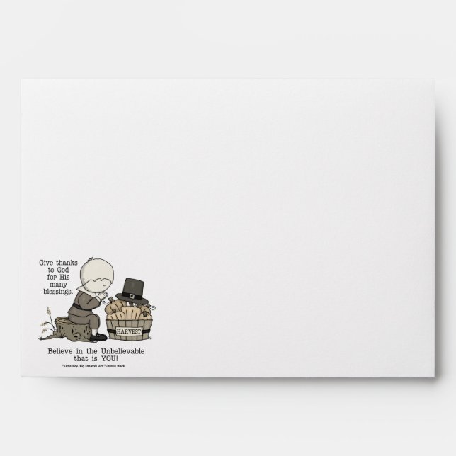 Give Thanks Envelope (Front)