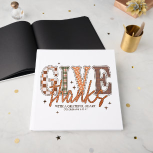  Give Thanks Fall  Guest Book