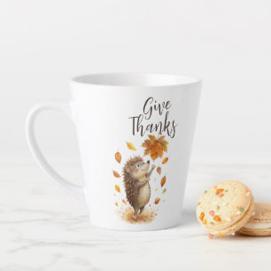 Give Thanks Latte Mug