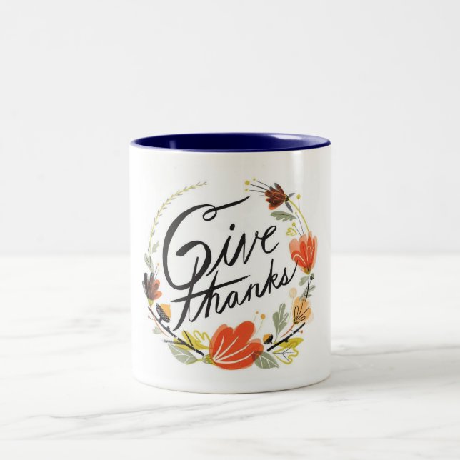 Give Thanks - Mug (Center)