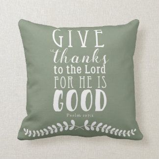 Give Thanks Pillow Customized Colour