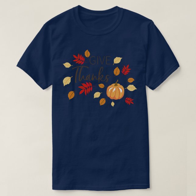 Give Thanks T-Shirt (Design Front)