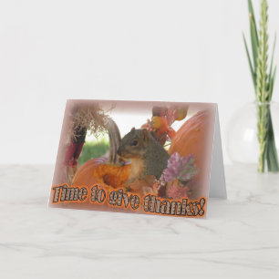 Give thanks thank you card