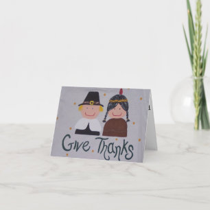Give Thanks Thank You Card