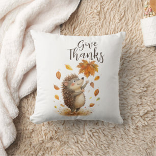 Give Thanks Throw Pillow