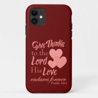Give Thanks to the Lord Case-Mate iPhone Case
