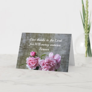 “Give Thanks to the Lord” Easter Note Card