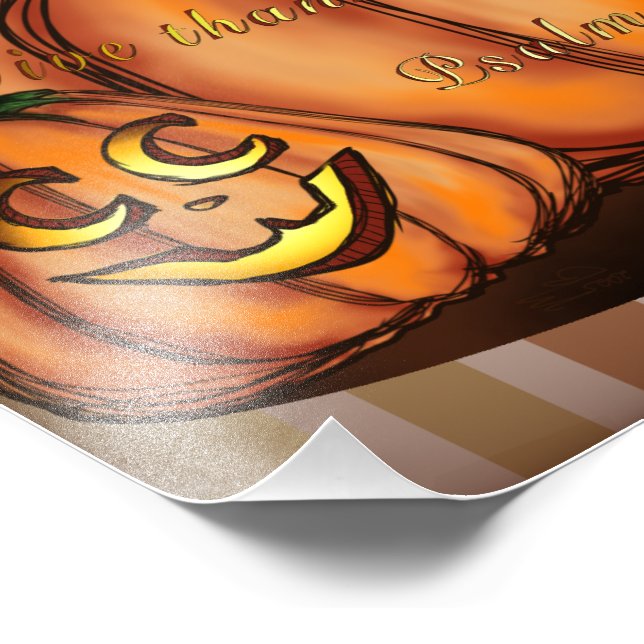 Give Thanks to the Lord Photo Print (Corner)