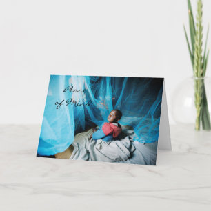 Give the Gift of Life - Give a Bed... - Customized Holiday Card