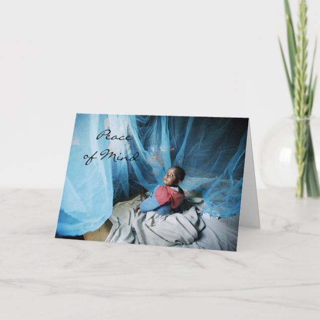 Give the Gift of Life - Give a Bed... - Customized Holiday Card (Front)
