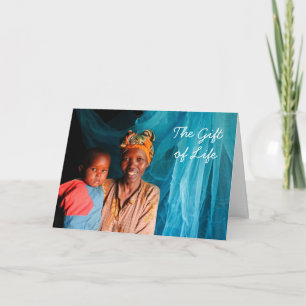 Give the Gift of Life - Give A Mos... - Customized Holiday Card