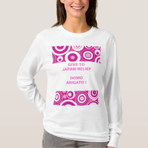 GIVE TO JAPAN RELIEF SEISMIC WAVES T-Shirt