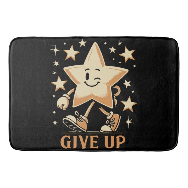 Give Up Bath Mat (Front)