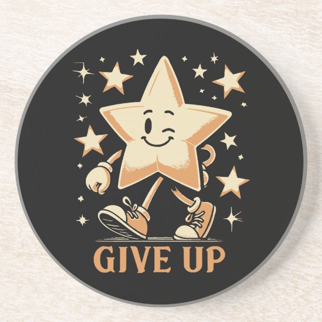 Give Up Coaster (Front)
