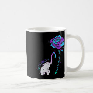 Give Up Happy Suicide Awareness Support Graphic Coffee Mug